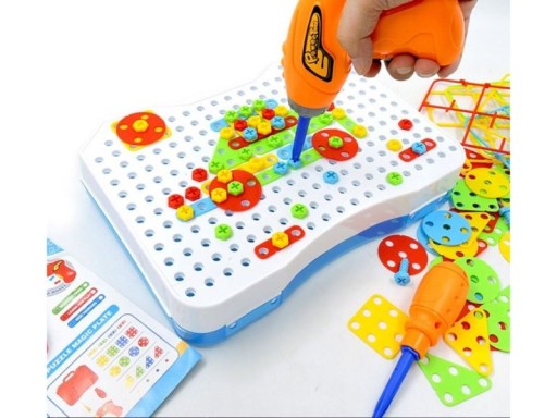 Edukacyjna Układanka,Puzzle,Klocki Kreatywna Mozai
