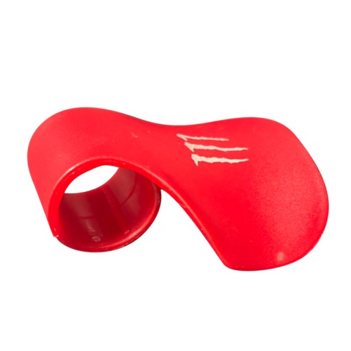 MOTORCYCLE THROTTLE CLIP WRIST REST RED 4 PCS