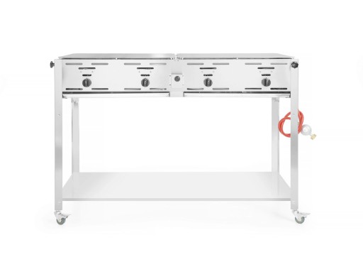 Grill gazowy Grill-Master Quattro, HENDI, 22kW, 1330x600x(H)920mm