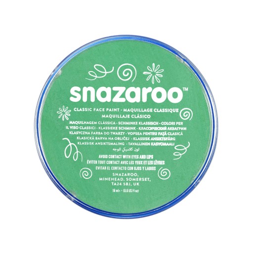 Farba do malowania twarzy Snazaroo - Bright Green