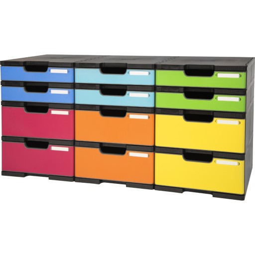 Exacompta Modułowy organizator , kolor tęczy 385714TIRD