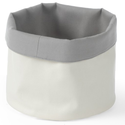 Koszyk worek do pieczywa okrągły śr. 25cm beżowy -