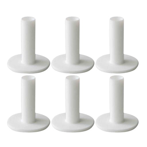 .6pcs Rubber Golf Practice Field Practice T 60mm