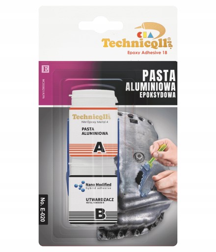 Pasta epoksydowa aluminiowa TECHNICQLL E-020