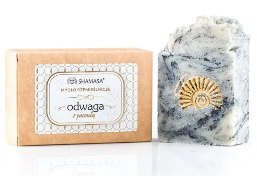 Mydło naturalne paczula Odwaga 100 g Shamasa