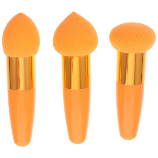Beauty Pen Dry Mokry Pędzel Kosmetyczny Podkład 3 Szt