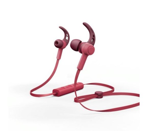 HAMA Słuchawki Bluetooth CONNECT Mikrofon Czerwone