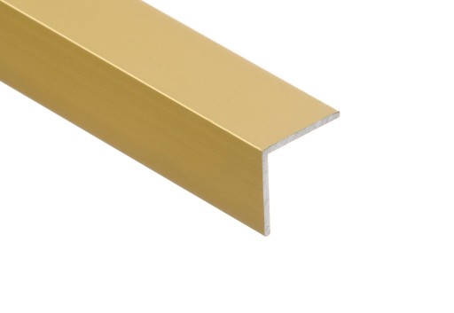 KĄTOWNIK ALUMINIOWY 2 x 2 ZŁOTY 200cm anoda