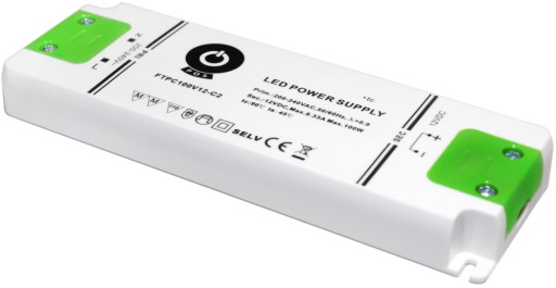 ZASILACZ IMPULSOWY STAŁONAPIĘCIOWY TAŚM LAMP LED 12V 100W PFC POS POWER