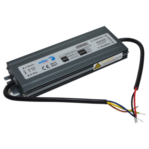 ZASILACZ DO LED ADWS-100-12 WODOODPORNY IP67 100W