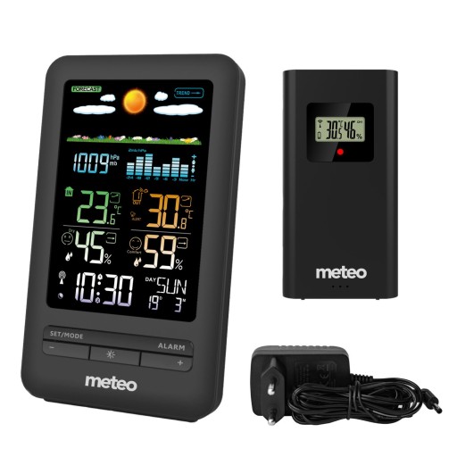 STACJA POGODY METEO SP103 Z CZUJNIKIEM