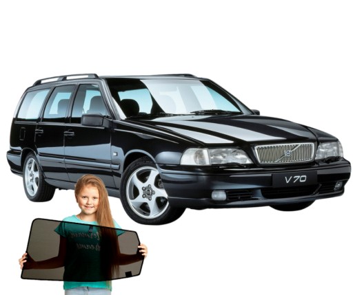 Zasłonki RayStop dedykowane do Volvo V70 1 I kombi 1996-2000
