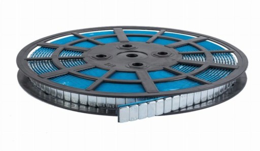 CIĘŻARKI KLEJONE FE OCYNK do ALU ALUFELG 5g x 1200szt EGDY SLIM ROLKA