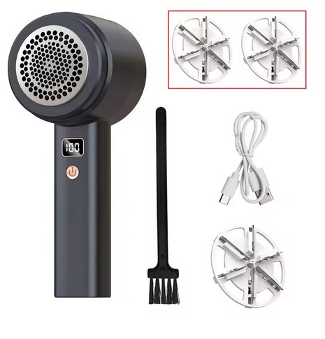 8M MOCNA GOLARKA DO UBRAŃ TAPICERKI SIERŚCI 6 OSTRZY LED + 3 OSTRZA GRATIS