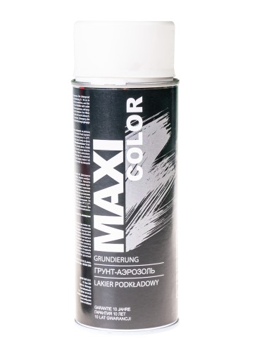 PODKŁAD BIAŁY Maxi Color Lakier Motip 400 ml Spray