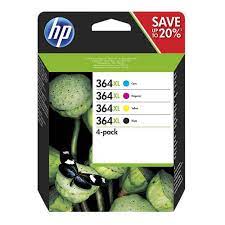 TUSZ ORYGINAŁ HP 364 XL 364XL CMYK N9J74AE 4PACK