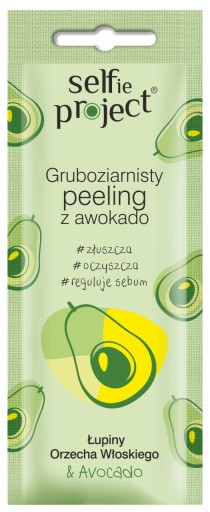 PEELING DO TWARZY AWOKADO 8ml SELFIE PROJECT