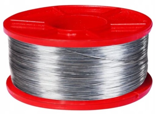 DRUT DO WĘZY 0,4 mm 100g węza pasieka ul ule DRUT do WĘZY ocynkowany 100g