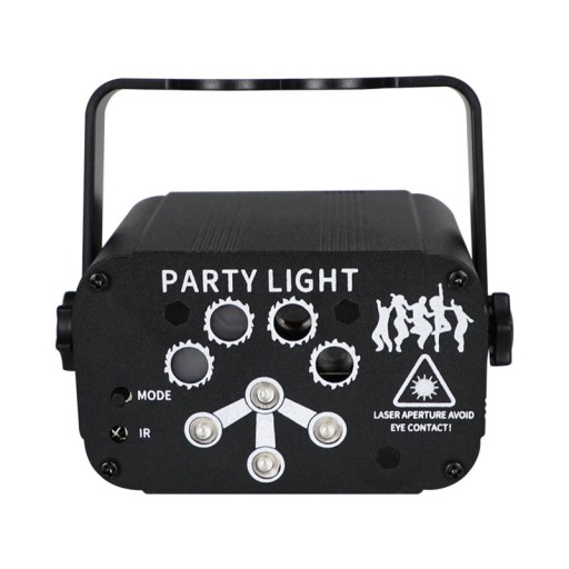 MINI PROJEKTOR ŚWIATŁA LASEROWY ŚWIĄTECZNA IMPREZA