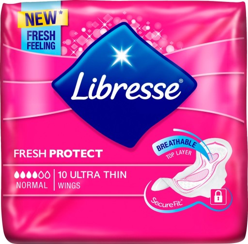 LIBRESSE ULTRA WING NORMAL PODPASKI 10 SZTUK
