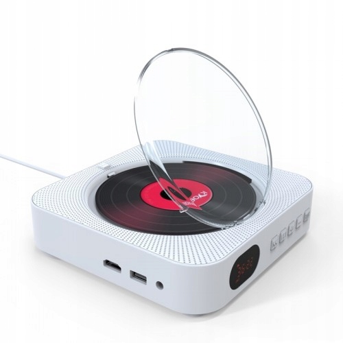 PRZENOŚNY ODTWARZACZ CD KC-606 BLUETOOTH BIAŁY