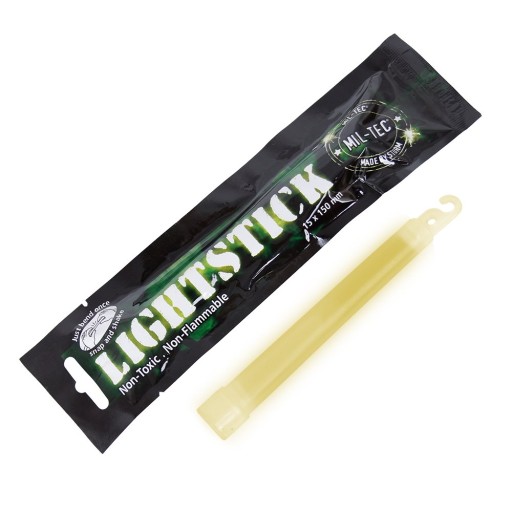 ŚWIATŁO CHEMICZNE ŻÓŁTE MIL-TEC LIGHT STICK 15CM