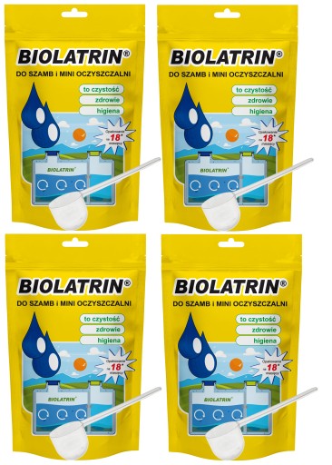 4x BIOLATRIN BAKTERIE DO SZAMBA I OCZYSZCZALNI