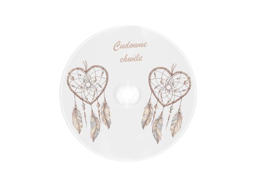 Płyta DVD z nadrukiem - łapacz snów-sesja boho
