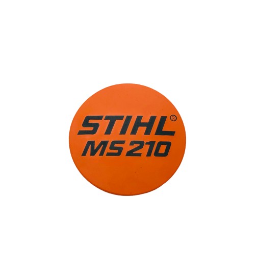 TABLICZKA Z TYPEM URZĄDZENIA STIHL MS 210 ORYGINAŁ
