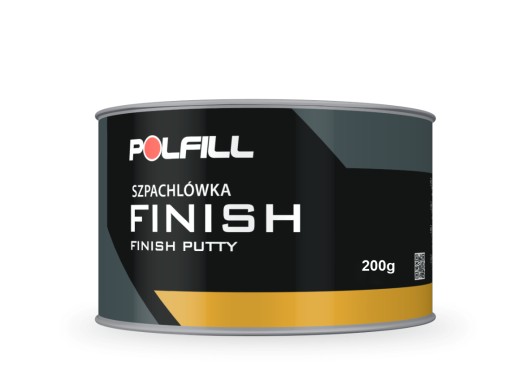 SZPACHLÓWKA FINISH POLIESTROWA POLFILL+ Utwardzacz - 200g