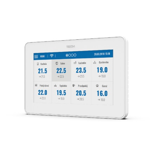 TECH M-9R przewodowy panel kontrolny + moduł wifi