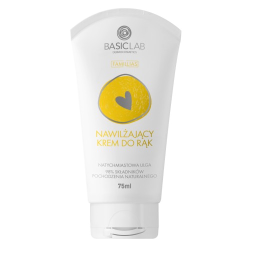 BasicLab Famillias krem do rąk nawilżający 75 ml