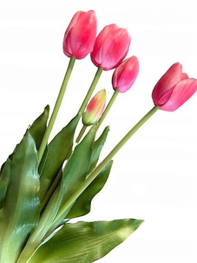 Bukiet Tulipany tulipan silikonowe gumowe jak ŻYWE