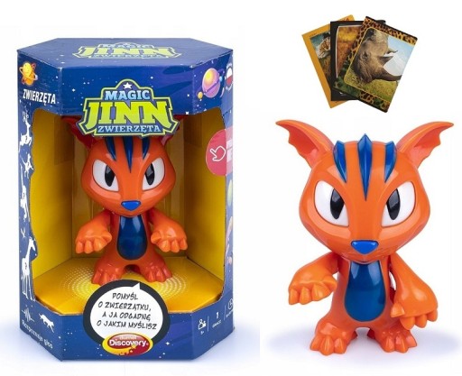 DUMEL INTERAKTYWNY MAGIC JINN Zgaduje zwierzęta PL
