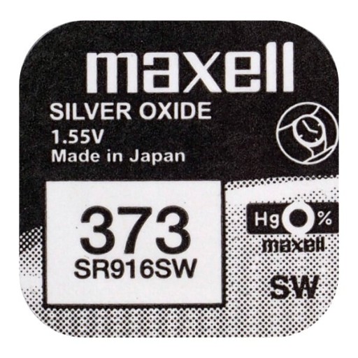 Bateria srebrowa Maxell 373 SR916SW SR 916 SW