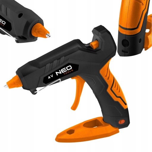NEO PISTOLET DO KLEJENIA KLEJU NA GORĄCO AKUMULATOROWY NA WKŁADY 8mm 4V USB