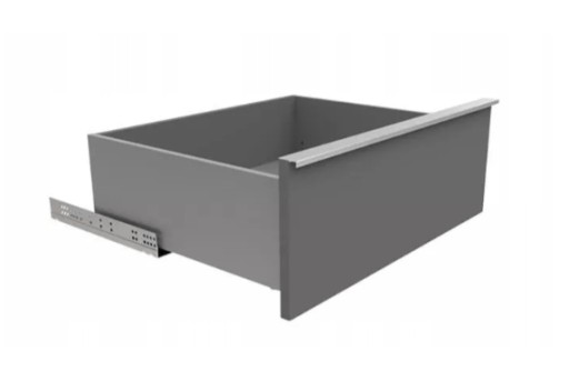 Szuflada SEVROLLBOX SLIM 3D cienki bok H=213 L=450 GRAFIT