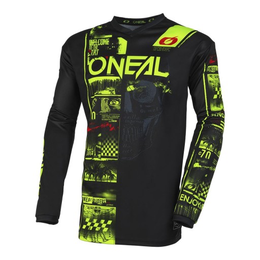 Bluza na enduro krosa mx quad czarna ONEAL V.23 L