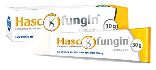 Hascofungin lek na grzybicę skóry w kremie 30g