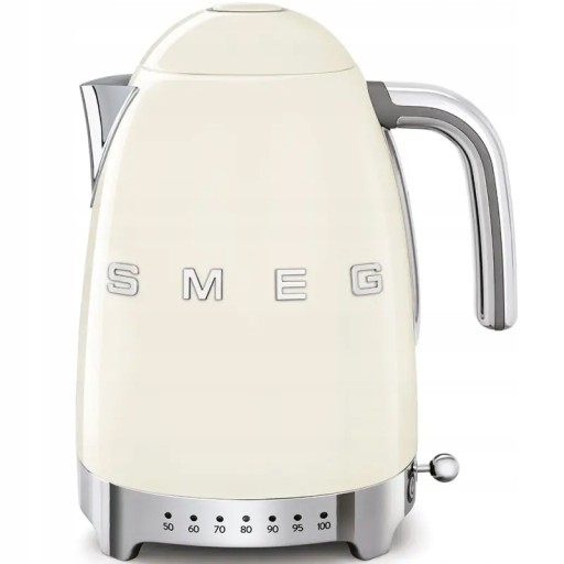 Czajnik elektryczny Smeg KLF04CREU kremowy RETRO