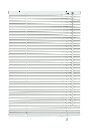 Żaluzja aluminiowa biała 25 mm 120 x 175 cm