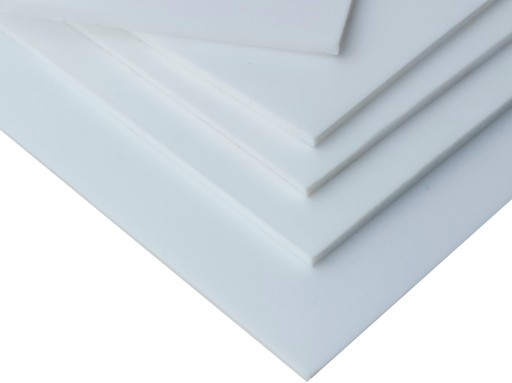PTFE TEFLONOWA płyta teflon 5mm tarflen 600x600