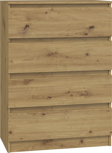 KOMODA SZAFKA REGAŁ 4 SZUFLADY M4 DĄB ARTISAN