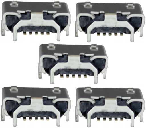 GNIAZDO MIKRO MICRO USB 5 PIN SMD NOWE UNIWERSALNE
