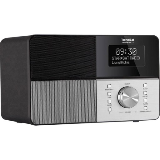 Radio TechniSat DigitRadio 306, DAB+, FM, czarny