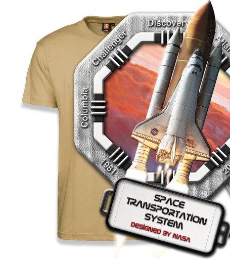 Koszulka NASA Wahadłowiec kosmiczny STS T-shirt XL