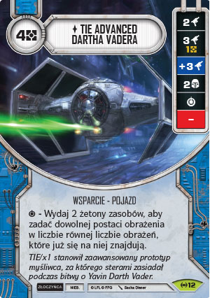 SWP IMP012 Tie Advanced Dartha Vadera Przeznaczeni