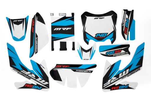 Okleina MRF 140 SM malowanie 2018 zestaw komplet naklejek pit bike dirt