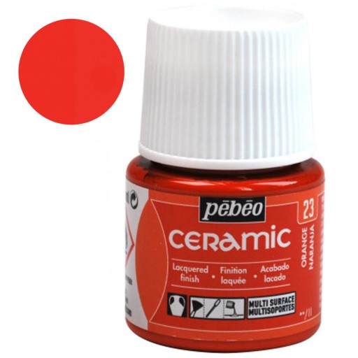 Farba do ceramiki Pebeo Ceramic 45ml 23 Orange