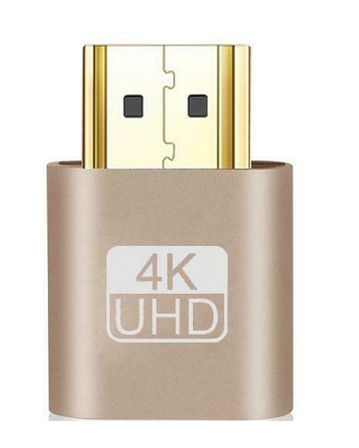 Adapter emulator 4K HDMI/VGA DUMMY Monitora